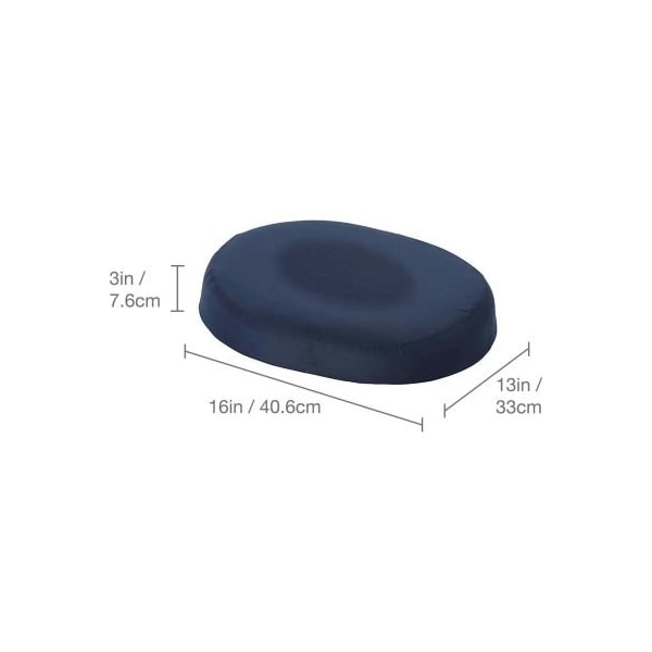 Healthsmart DMI Donut Seat Cushion, 16", Blue 513-8016-2400 - main